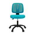 Chaise de bureau ergonomique avec dossier en maille et roulettes